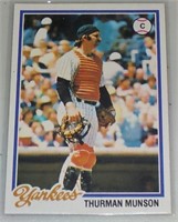 Thurman Munson 1978 Topps Baseball card #60