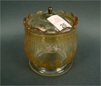 (Maker ?) Anchor Horseradish Jar w/ Metal Lid –