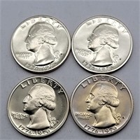 4- BICENTENNIAL QUARTER PROOFS GEMBU DCAM