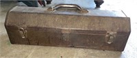 Vintage Metal Craftsman Toolbox