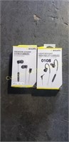 2 STEREO EARBUDS