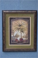 Tuscan Palm Tree Print by Ruane Manning