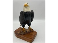 Vintage American Bald Eagle Carving By Irv Synder