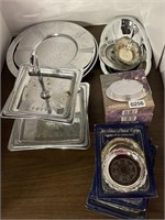 Assorted Silver Plated Items: