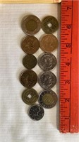 Various coins