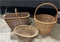 Woven Baskets, Feedbag Quilting Material.