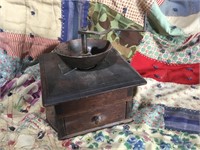 C. Lutter’s 1830’s box mill coffee grinder