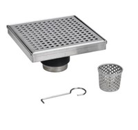 Oatey 4 in. x 4 in. Stainless Steel Shower Drain