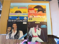 QTY 10 Elvis Presley Record Albums LP Vinyl