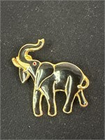 Antique Elephant Brooch
