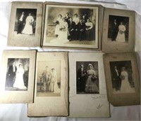 Antique CDV Wedding Photos