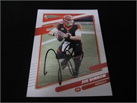 Joe Burrow Signed Trading Card Direct COA