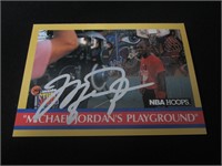 Michael Jordan Signed Trading Card Direct COA