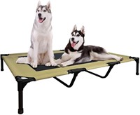 FIOCCO Elevated Dog Bed  Heavy Duty Dog Cot