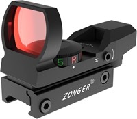 ZONGER Red Green Dot Sight Scope, Reflex Sight