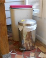 Lot of  Household Trash Cans 4 Total