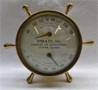 Dyke & Co. Ottawa, IL Thermometer