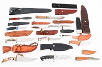 FIXED BLADE HUNTING KNIVES & SHEATHS BONANZA