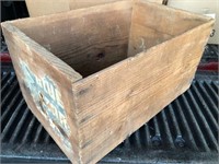 Vintage apple crate / box