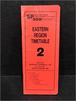 NOVEMBER 20, 1985 SOUTHERN PACIFIC RAILROAD EASTER