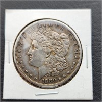 1880 S Morgan Silver Dollar San Fracisco Mint A56