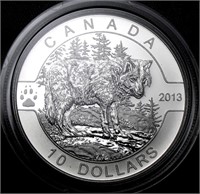Canada $10 O Canada series I 2013 The Wolf