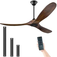 Ceiling Fan No Lights 70" Large Ceiling Fan,