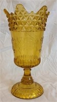 Yellow footed small vase