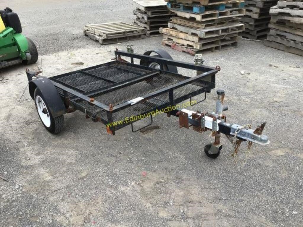 d1 53x 6ft trailer with folding ramp