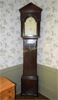 English 8 day longcase clock, late 18th century. D