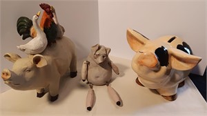 Pig Figurines
