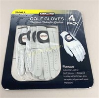 Kirkland Golf Gloves Size Small 4 Pack