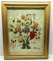 Antique Framed 3D Art 28"x22.5"