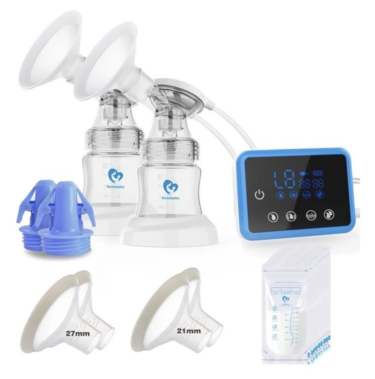 BELLABABY DUO RECHARGEABLE ELECTRIC BREASTPUMP