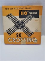 Vintage Sakai HO Gauge 90 Degree Crossing in Box