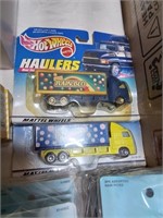 Group of 2 Hot Wheels hallers rainbow and super