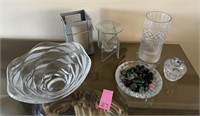 Decorative Glassware & Crystal Items