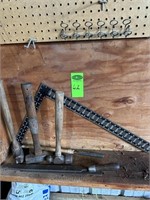 Small Sledge Hammers, Files, & Square