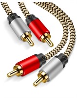(New) 2RCA to 2RCA Cable 6ft, Hanprmee