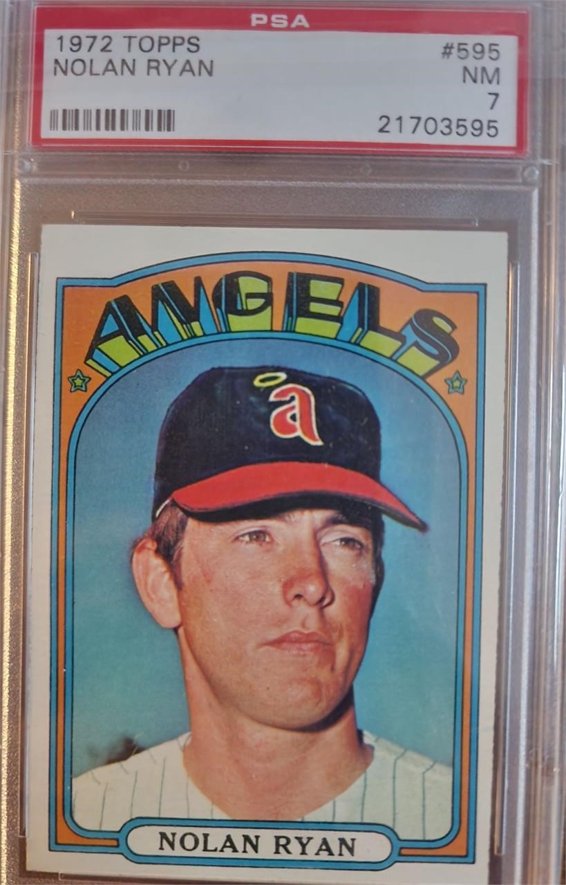 1972 Topps Nolan Ryan PSA GR 7