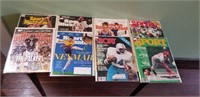 Lot of 8 Sports Illustrated Magazines in