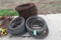 Pallet of Barbed Wire
