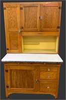 Oak Sellers Kitchen Cabinet