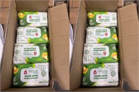 2 Boxes EverGreen Anti-Bacterial Hand Wipes
