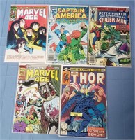 Comics Capt Amer. Marvel Thor etal