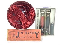 Microflame Torch Kit & Vtg. Jim Dandy Blow Torch+