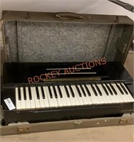 Vintage hohner organa table top keyboard pump air