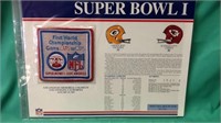 Super Bowl I Patch and Info