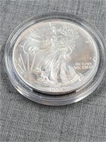 1993 American Silver Eagle in hard case