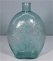 "Summer Tree" Historical Blown-Molded Flask